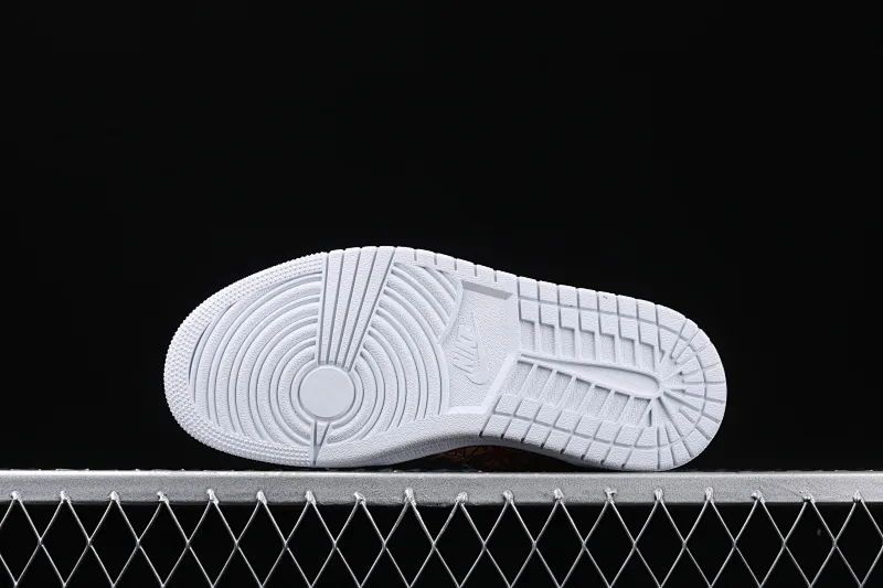 All categories Air Jordan Jordan series basketball shoes Air Jordan 1 Mid Air Jordan Mid AJ1 Joe 1 red satin AH7389-601